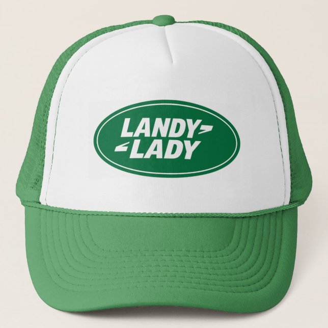 Gorra De Camionero landrover.landy.lady (Anverso)