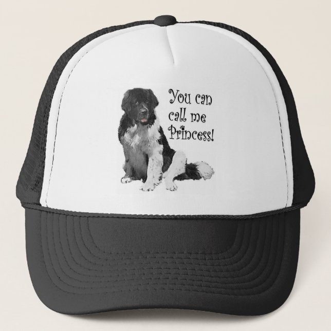 Gorra De Camionero Landseer NewfoundlandPrincess (Anverso)