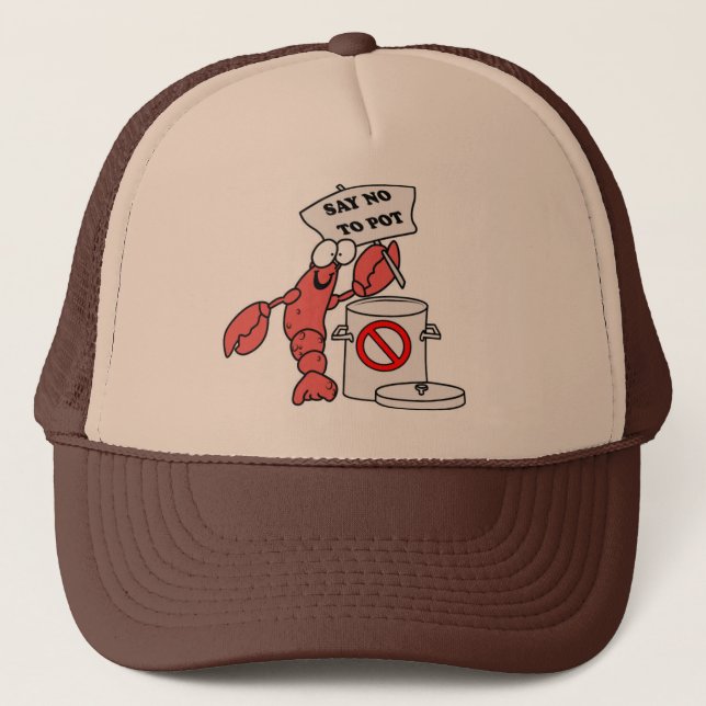 Gorra De Camionero Langosta pobre (Anverso)