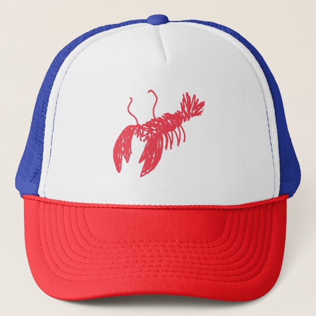 Gorra De Camionero Langosta roja (Anverso)