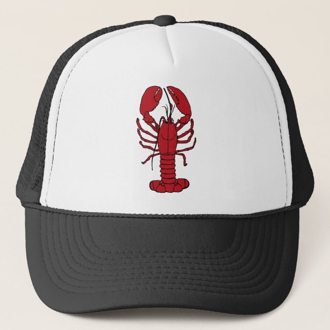 Gorra De Camionero Langosta roja (Anverso)
