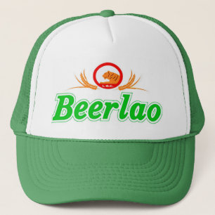 Gorra De Camionero Lao 3 de la cerveza