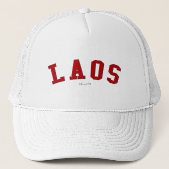Gorra De Camionero Laos (Anverso)