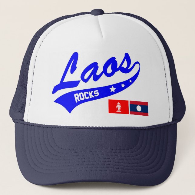 Gorra De Camionero LAOS Rocks2 (Anverso)