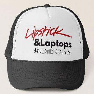 Gorra De Camionero Lápices labiales y ordenadores portátiles