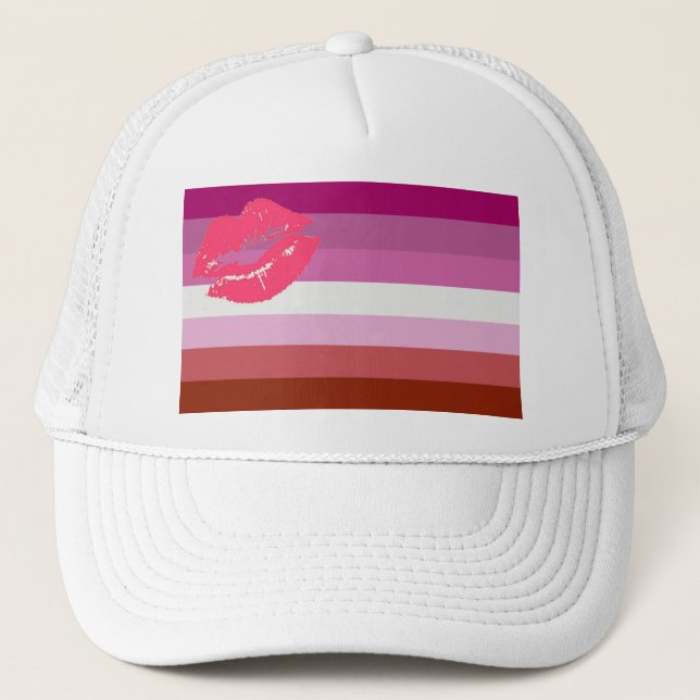 Gorra De Camionero Lápiz de labios (Anverso)