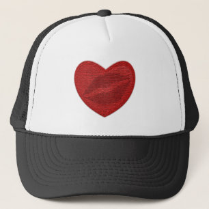 Gorra De Camionero Lápiz labial rojo