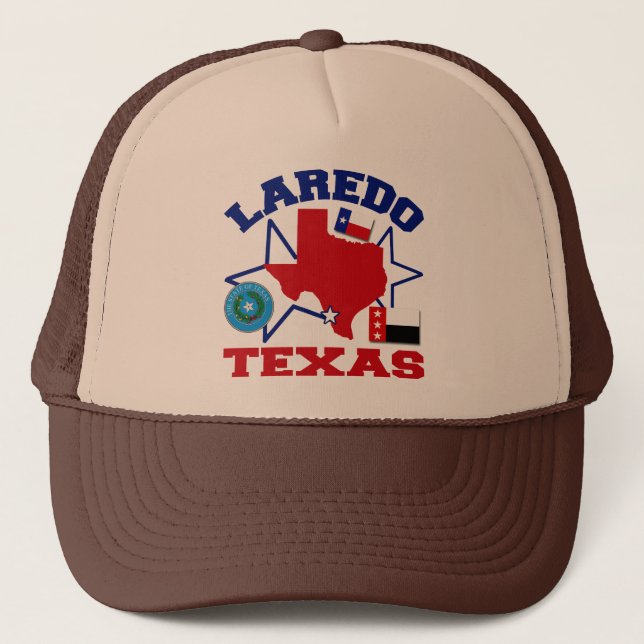 Gorra De Camionero Laredo, Tejas (Anverso)