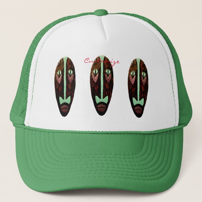Gorra De Camionero Larga máscara tiki Thunder_Cove (Anverso)