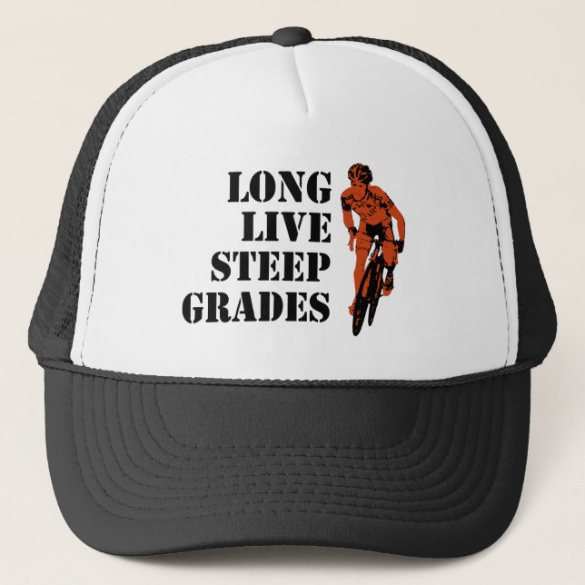 Gorra De Camionero Larga vida al ciclismo de gran escala (Anverso)