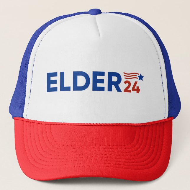 Gorra De Camionero Larry Elder President 2024 (Anverso)