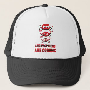 Gorra De Camionero Las arañas furiosas vienen con la camiseta