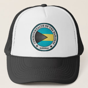 Gorra De Camionero Las Bahamas rodean el Emblema