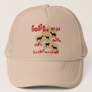 Gorra De Camionero Las cabras son como las patatas fritas