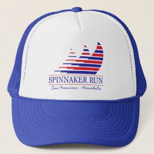 Gorra De Camionero Las Carreras rayan el _Spinnaker Run_SF - Honolulu