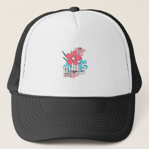 Gorra De Camionero Las chicas solo quieren derechos fundamentales