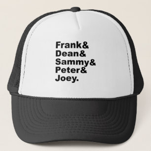 Gorra De Camionero Las Cinco Ratas Frank Dean Sammy Joey & Peter