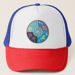 Gorra De Camionero las cosas del perro