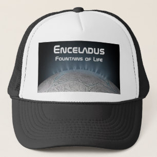 Gorra De Camionero Las fuentes de vida de Encélado Saturno