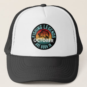 GORRA DE CAMIONERO LAS LEYENDAS DE LA PESCA NACEN EN OCTUBRE