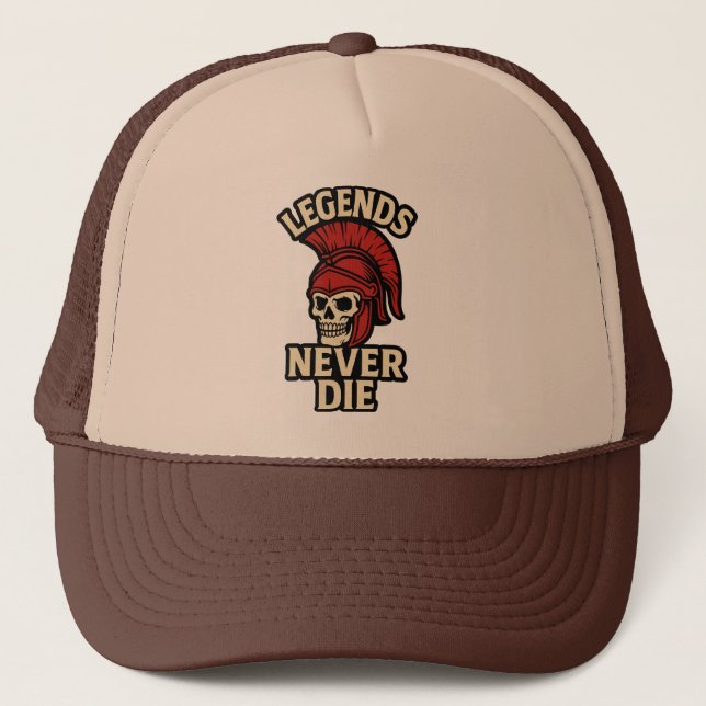 Gorra De Camionero Las leyendas nunca mueren (Anverso)
