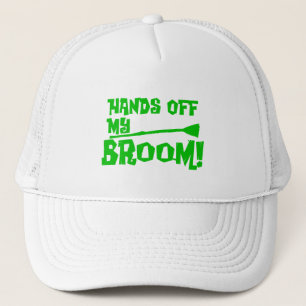 Gorra De Camionero Las Manos Fuera De Mi Escoba