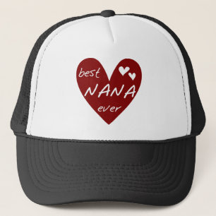 Gorra De Camionero Las mejores camisetas y regalos de Nana del corazó