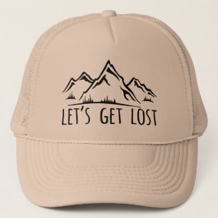 Gorra De Camionero Las montañas lindas nos dejaron perdernos el gorr