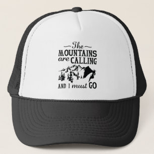 Gorra De Camionero Las montañas llaman