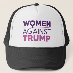 Gorra De Camionero Las mujeres contra Trump