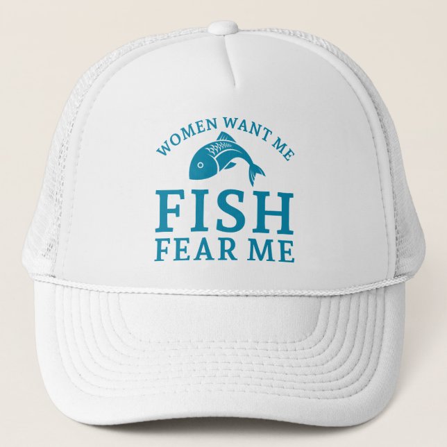 Gorra De Camionero Las Mujeres Me Quieren Temer (Anverso)