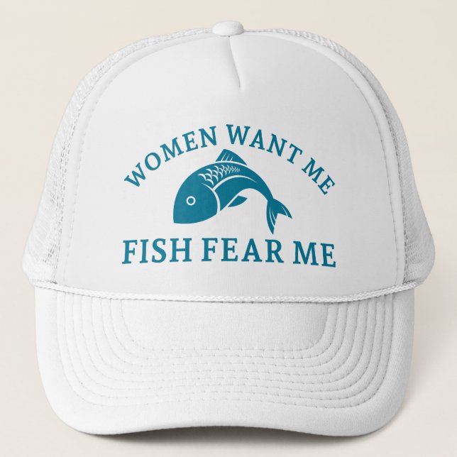Gorra De Camionero Las Mujeres Me Quieren Temer (Anverso)