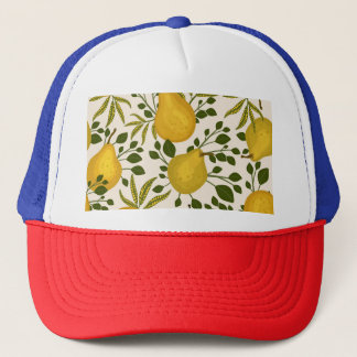 Gorra De Camionero Las orejas amarillas dejan el fondo blanco