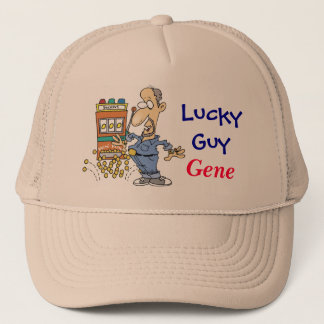 Gorra De Camionero Las ranuras, afortunadas, individuo - personalice