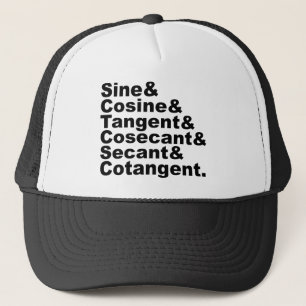 Gorra De Camionero Las Seis Funciones Trigonométricas de la Trigonome