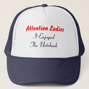 Gorra De Camionero Las señoras de la atención, gocé del cuaderno