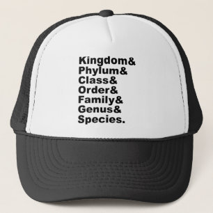 Gorra De Camionero Las siete categorías de taxonomía biológica