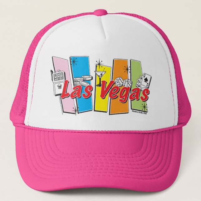Gorra De Camionero Las Vegas-Retro (Anverso)