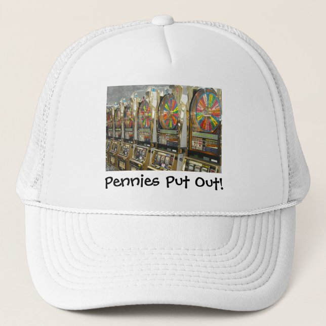 Gorra De Camionero Las Vegas Slots/ Pennies sacadas (Anverso)