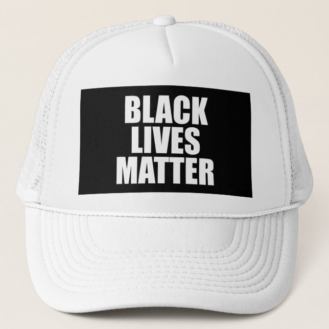 Gorra De Camionero Las vidas negras importan (Anverso)