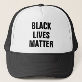 Gorra De Camionero Las vidas negras importan