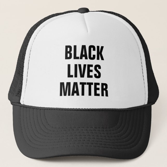Gorra De Camionero Las vidas negras importan (Anverso)