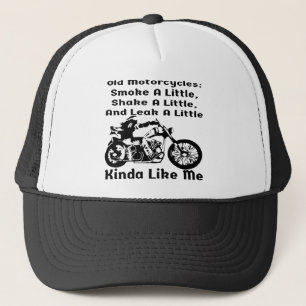 Gorra De Camionero Las Viejas Motocicletas Son Como Yo #
