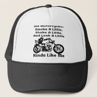 Gorra De Camionero Las Viejas Motocicletas Son Como Yo #