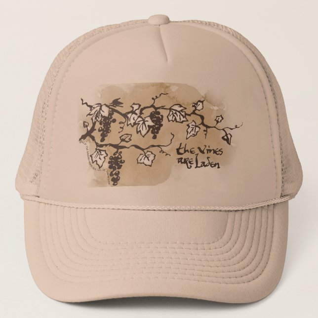 Gorra De Camionero Las Viñas Están Llenas (Anverso)