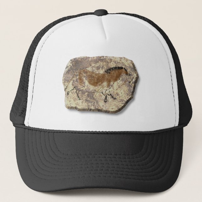 Gorra De Camionero Lascaux Horse stone (Anverso)