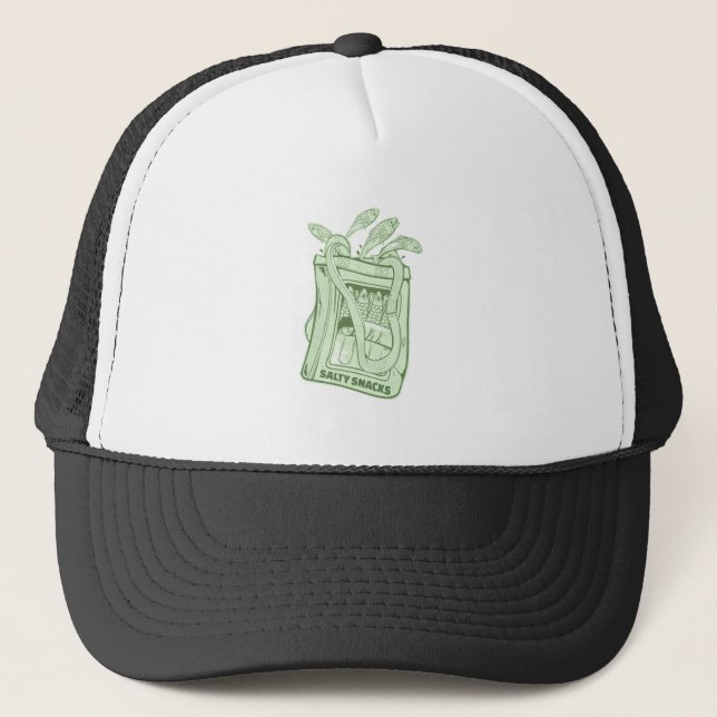 Gorra De Camionero Lata de sardinas snack salado (Anverso)