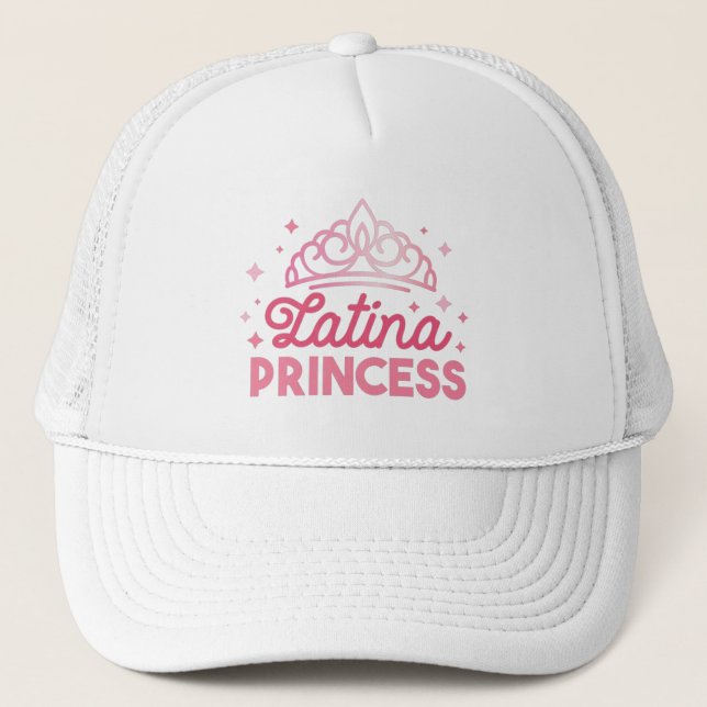 Gorra De Camionero Latina Princess (Anverso)