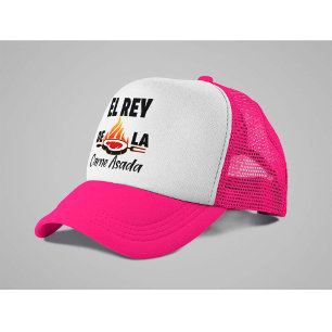 Gorra De Camionero Latino Dad El Rey de la Carne Asada