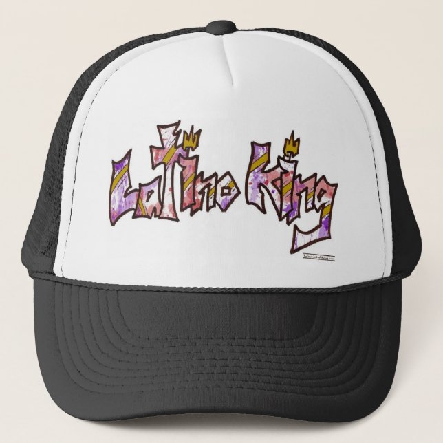 Gorra De Camionero LatinoKing (Anverso)